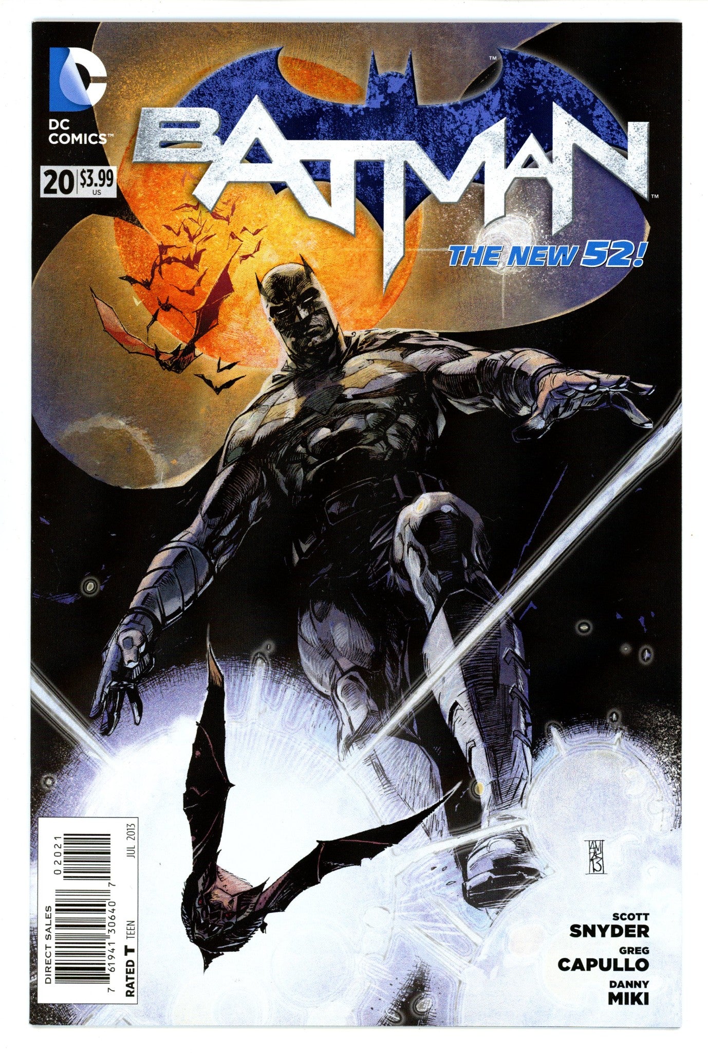 Batman Vol 2 20 High Grade (2013) Maleev Variant 
