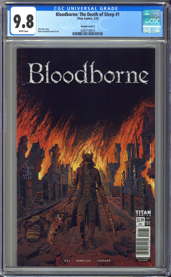 Bloodborne 1 CGC 9.8 (NM/M) (2018) Kowalski Variant