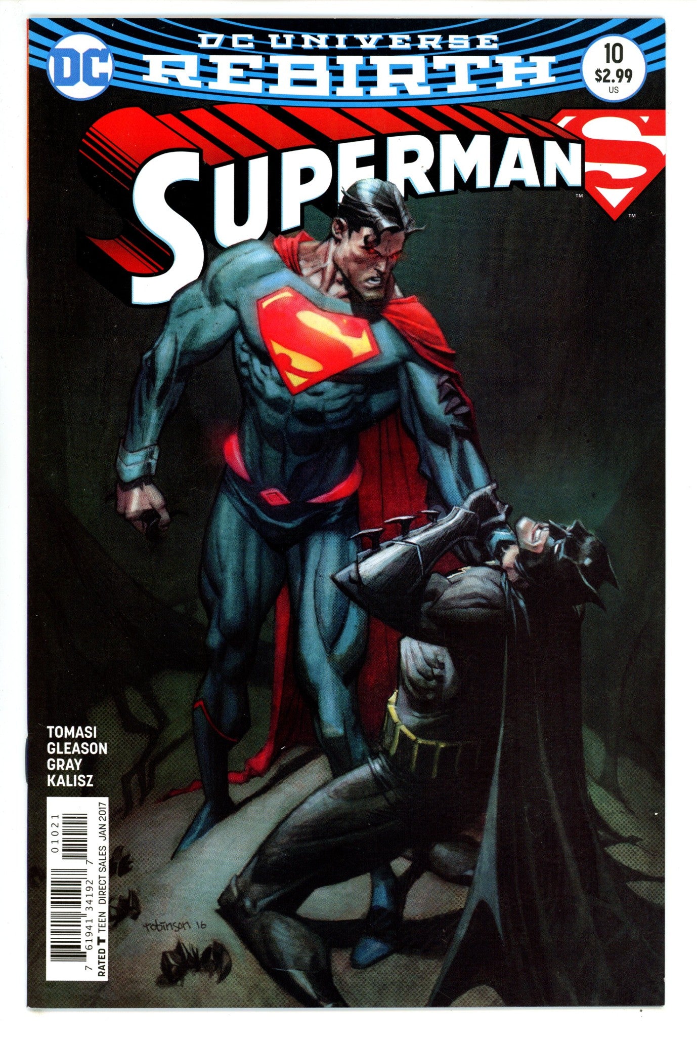 Superman Vol 4 10 Robinson Variant (2017)