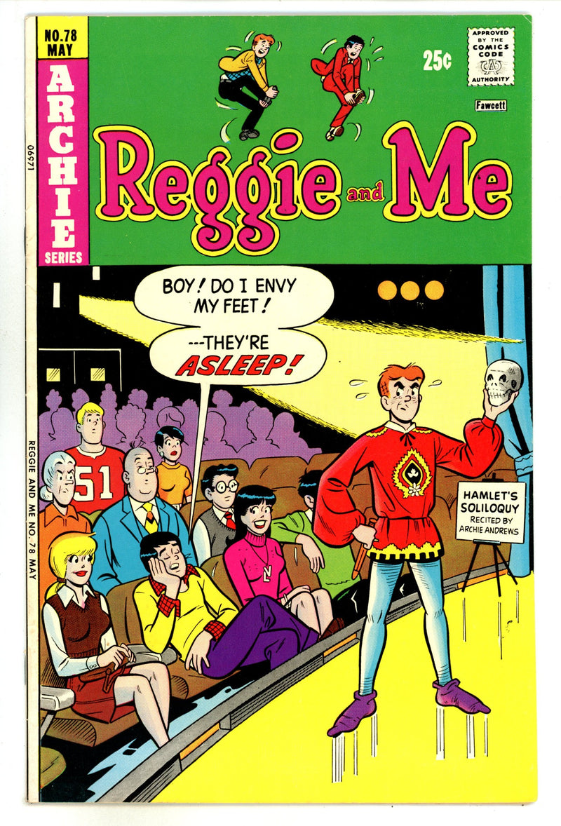 Reggie and Me Vol 1 78  Mid Grade  (1975)  