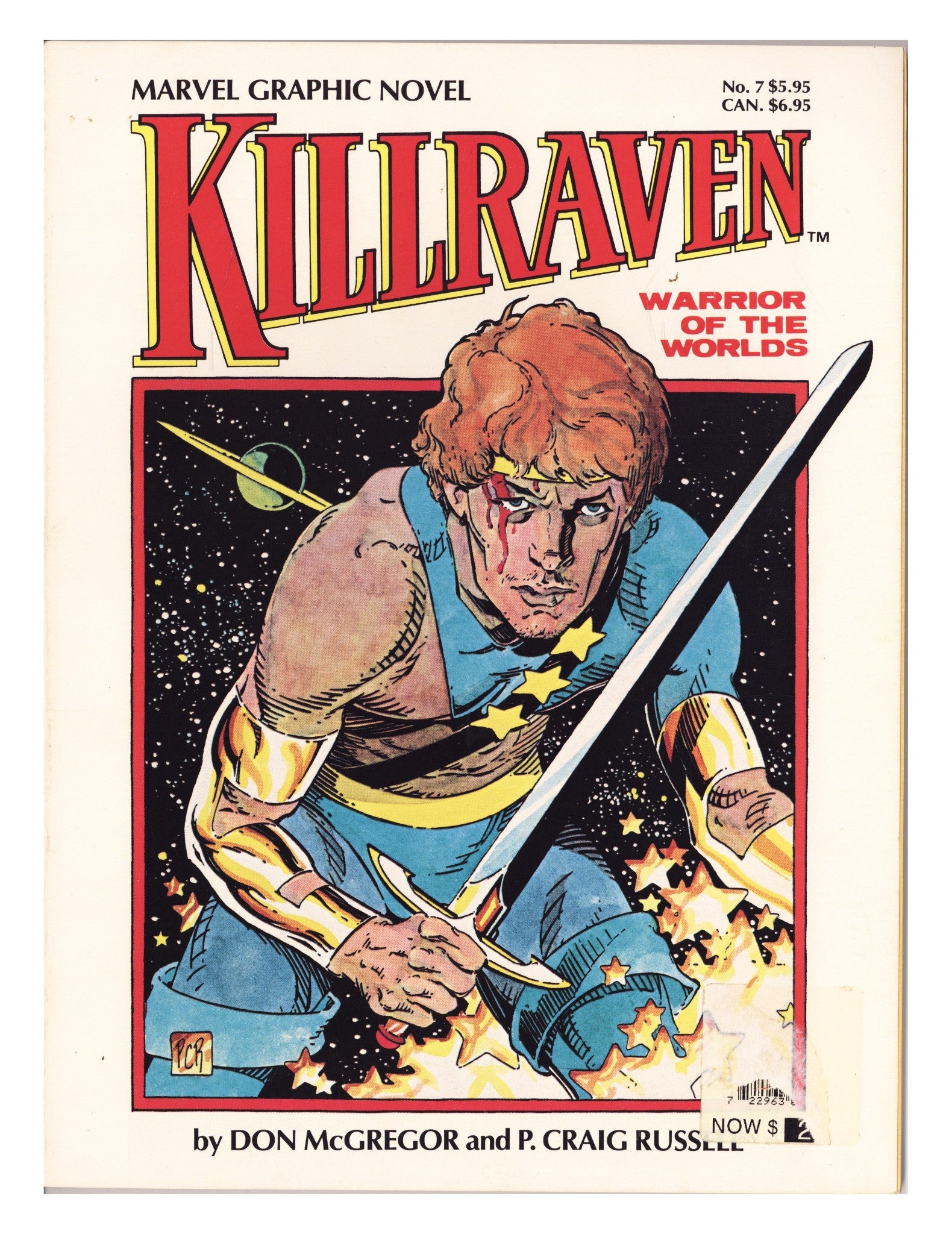 Marvel Graphic Novel 7 Low Grade Killraven, Warrior of the Worlds (1983) 