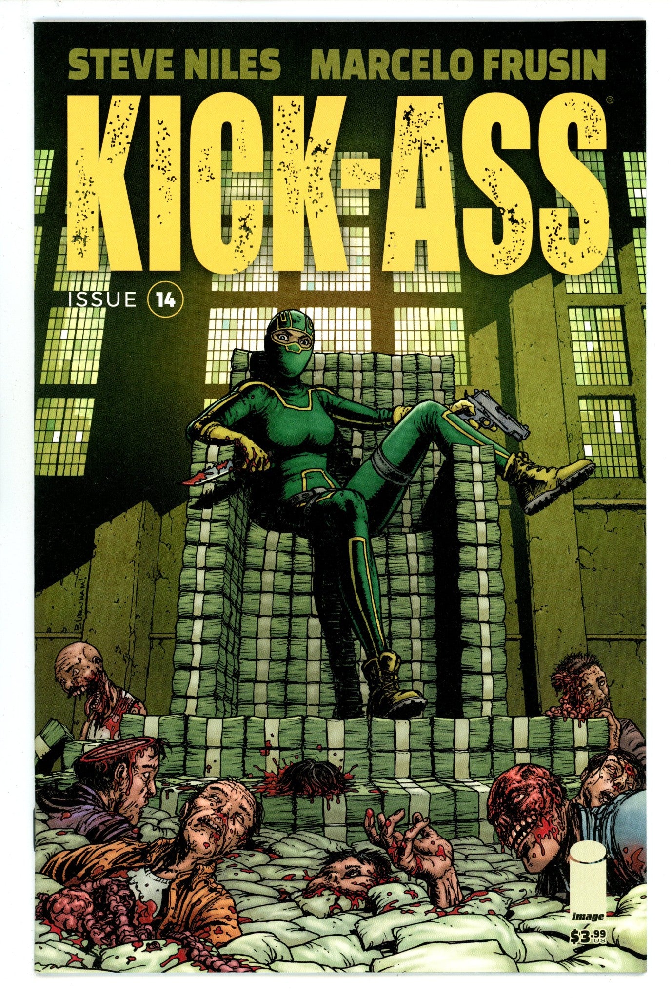 Kick-Ass Vol 4 14 High Grade (2019) Burnham Variant 