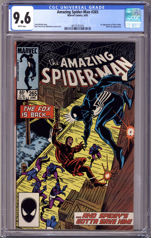 The Amazing Spider-Man Vol 1 265 CGC 9.6 (NM+) (1985)