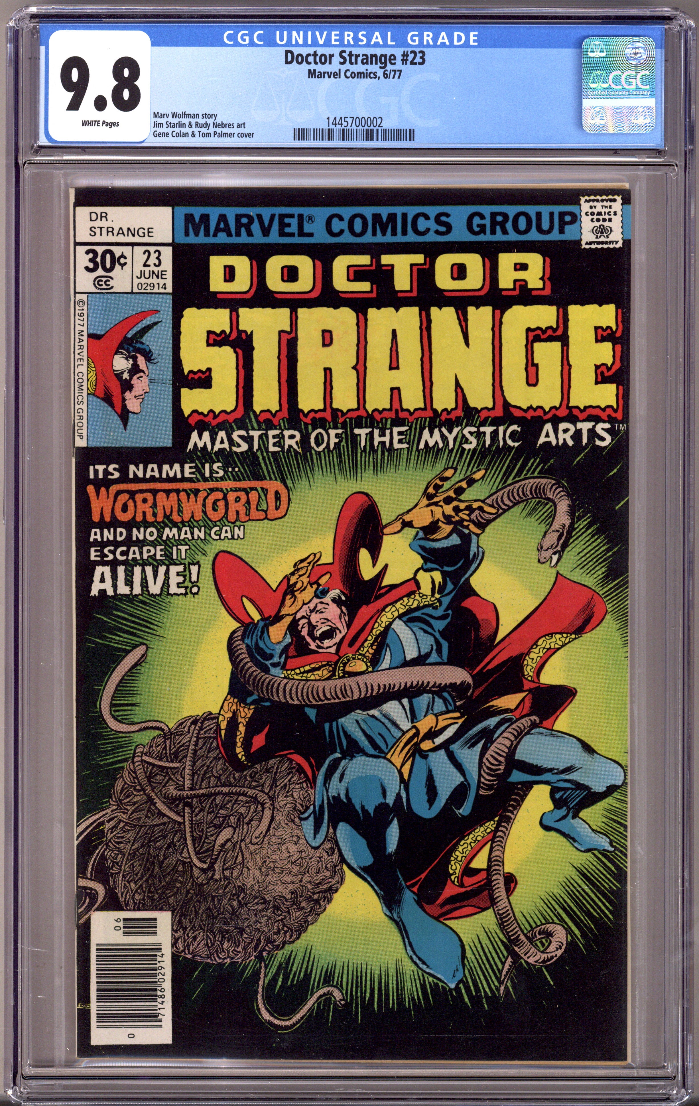 Doctor Strange Vol 2 23 CGC 9.8 (NM/M) (1977) 