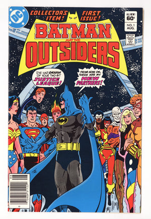 Batman and the Outsiders Vol 1 1 High Grade (1983) Newsstand