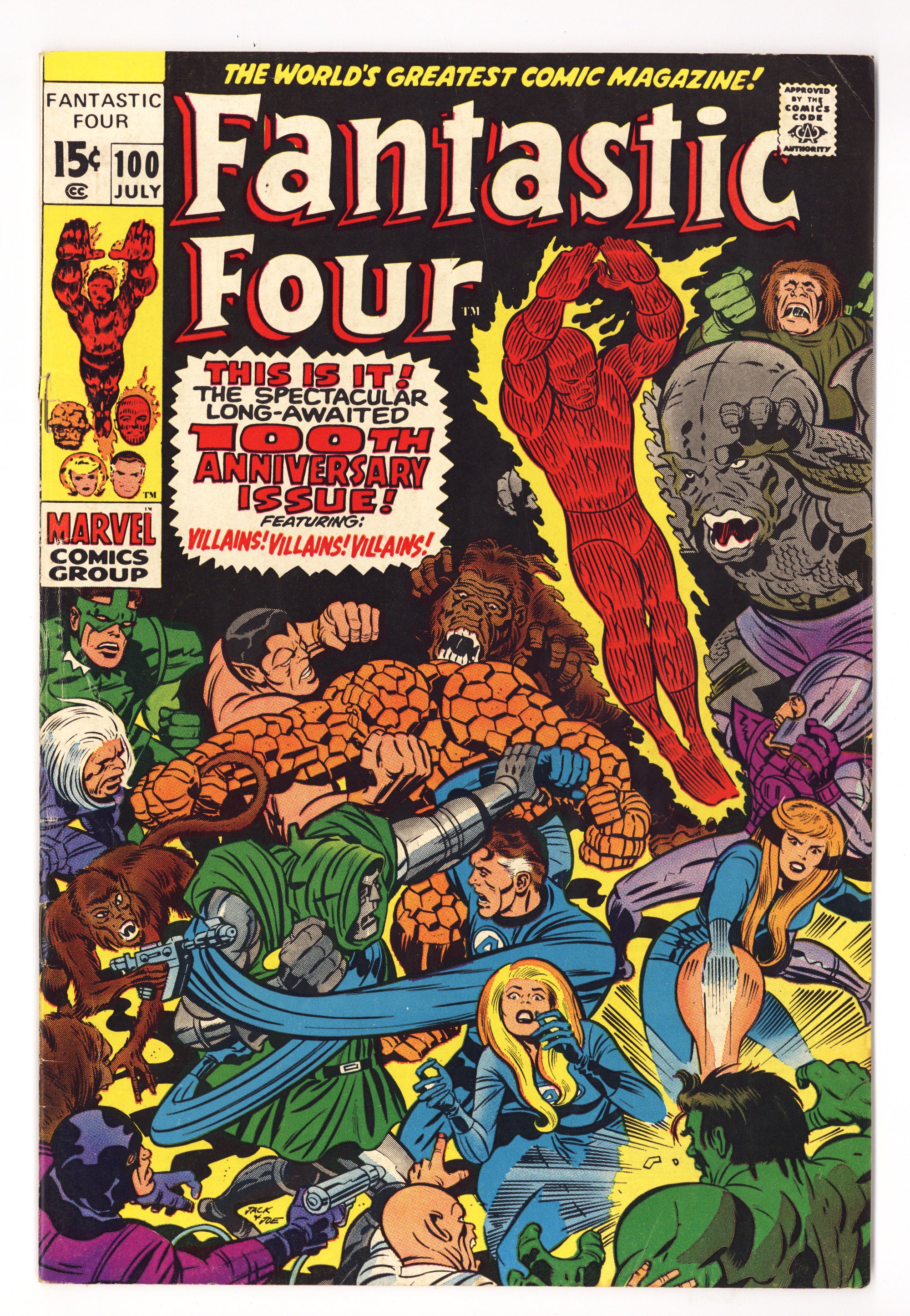 Fantastic Four Vol 1 100  VG/FN (5.0)   (1970)        