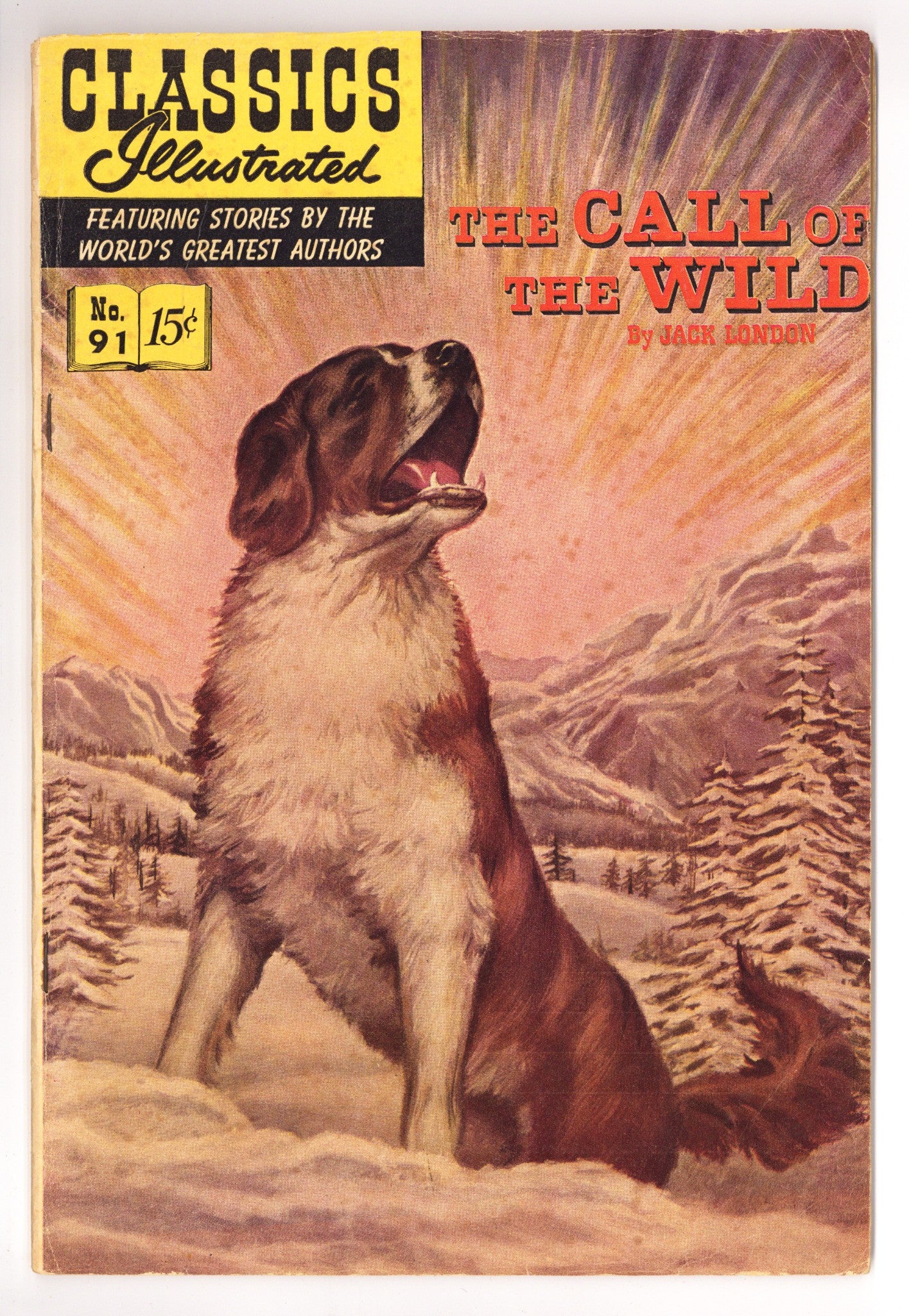 Classics Illustrated 91 [O] Low Grade HRN 167 (1952) 