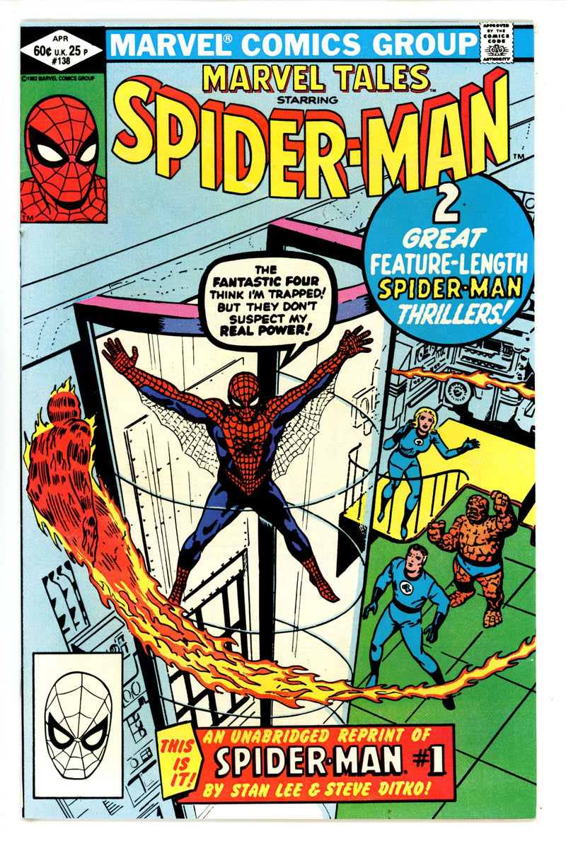 Marvel Tales Vol 2 138 VF+ (8.5) (1982) 