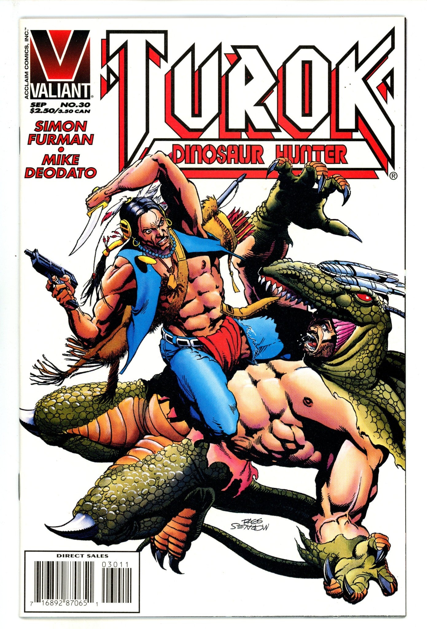 Turok, Dinosaur Hunter Vol 1 30 High Grade (1995) 