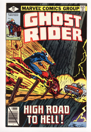Ghost Rider Vol 1 37 VF (8.0) (1979) 