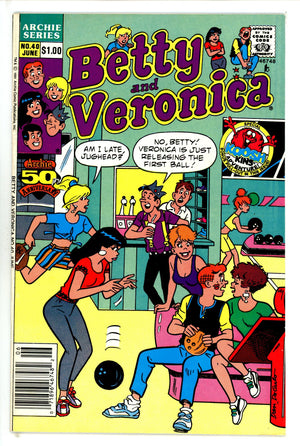 Betty and Veronica Vol 1 40 Newsstand FN (1991)