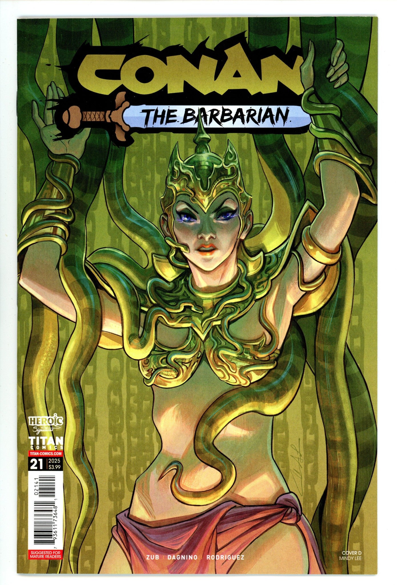 Conan The Barbarian 21 Lee Variant (2025)