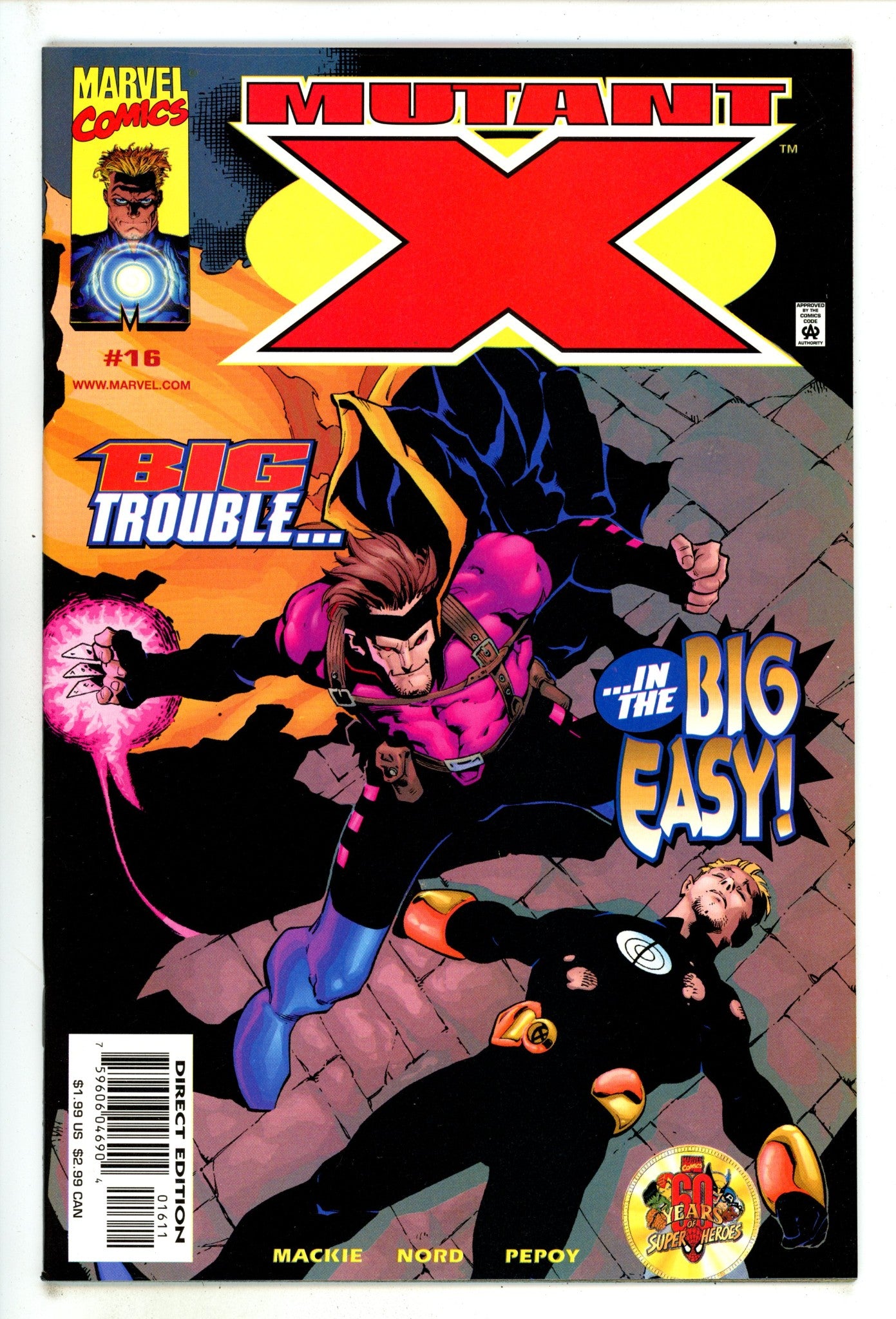 Mutant X 16 High Grade (2000) 
