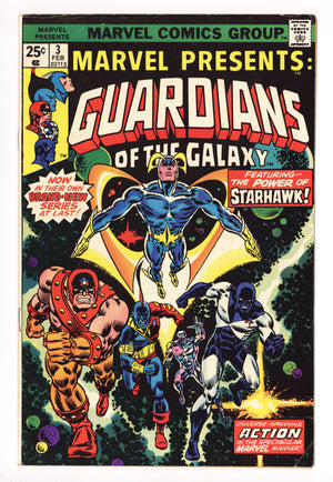 Marvel Presents 3 Low Grade (1976) 