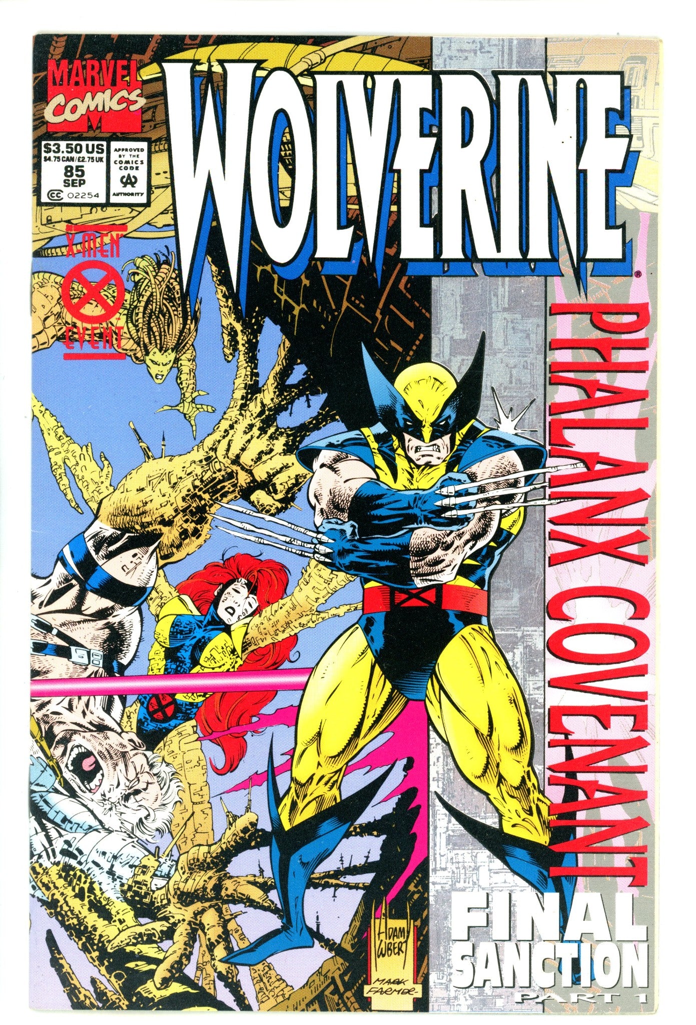 Wolverine Vol 2 85 Mid Grade (1994) Foil Newsstand 