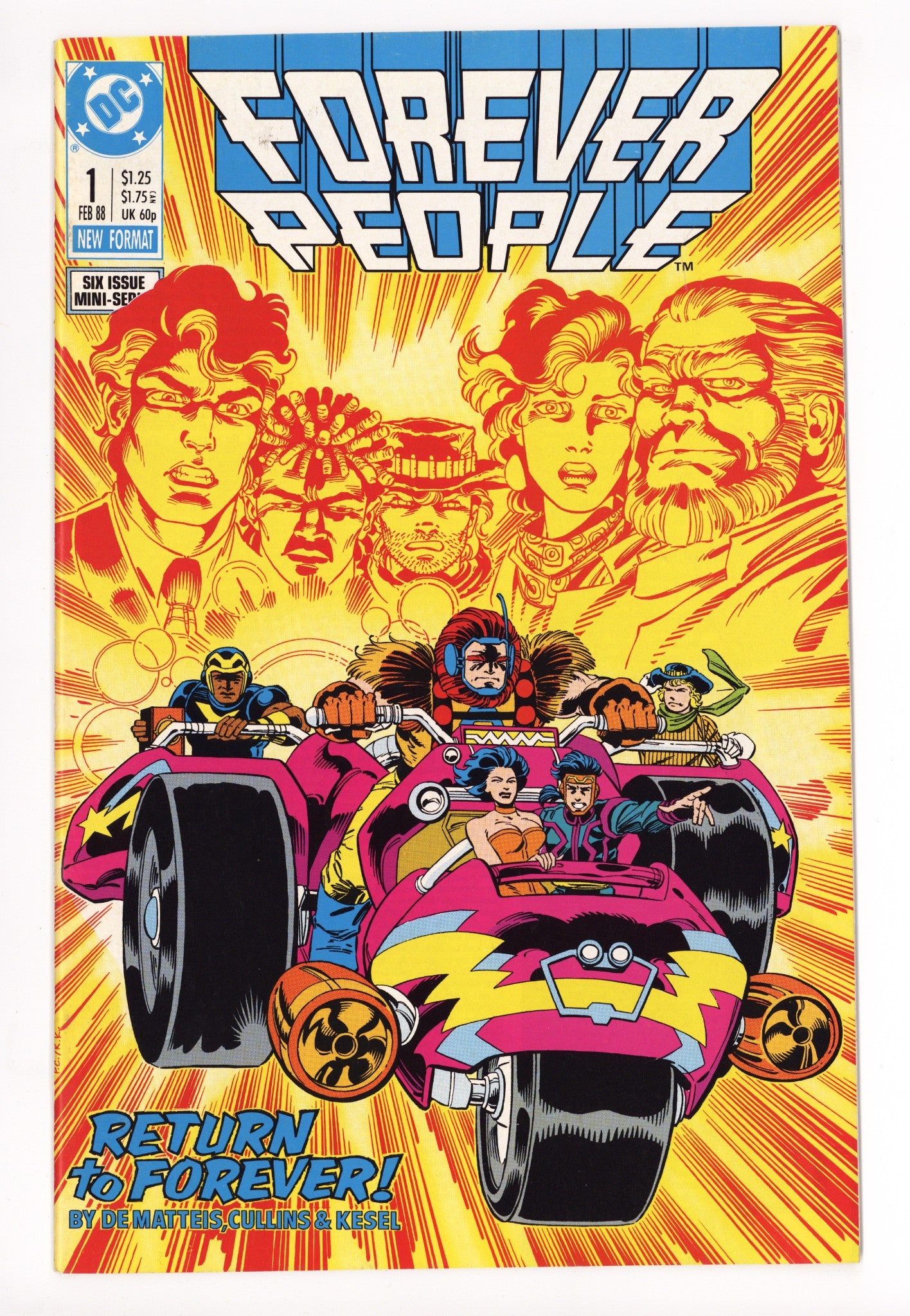 Forever People Vol 2 1  High Grade   (1988)        