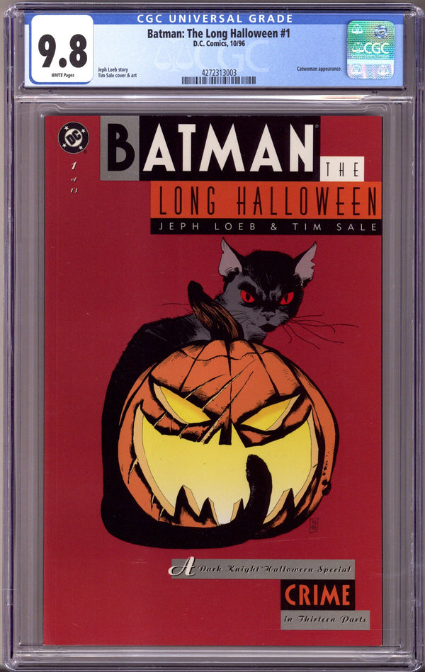 Batman: The Long Halloween 1 CGC 9.8 (NM/M) (1996)