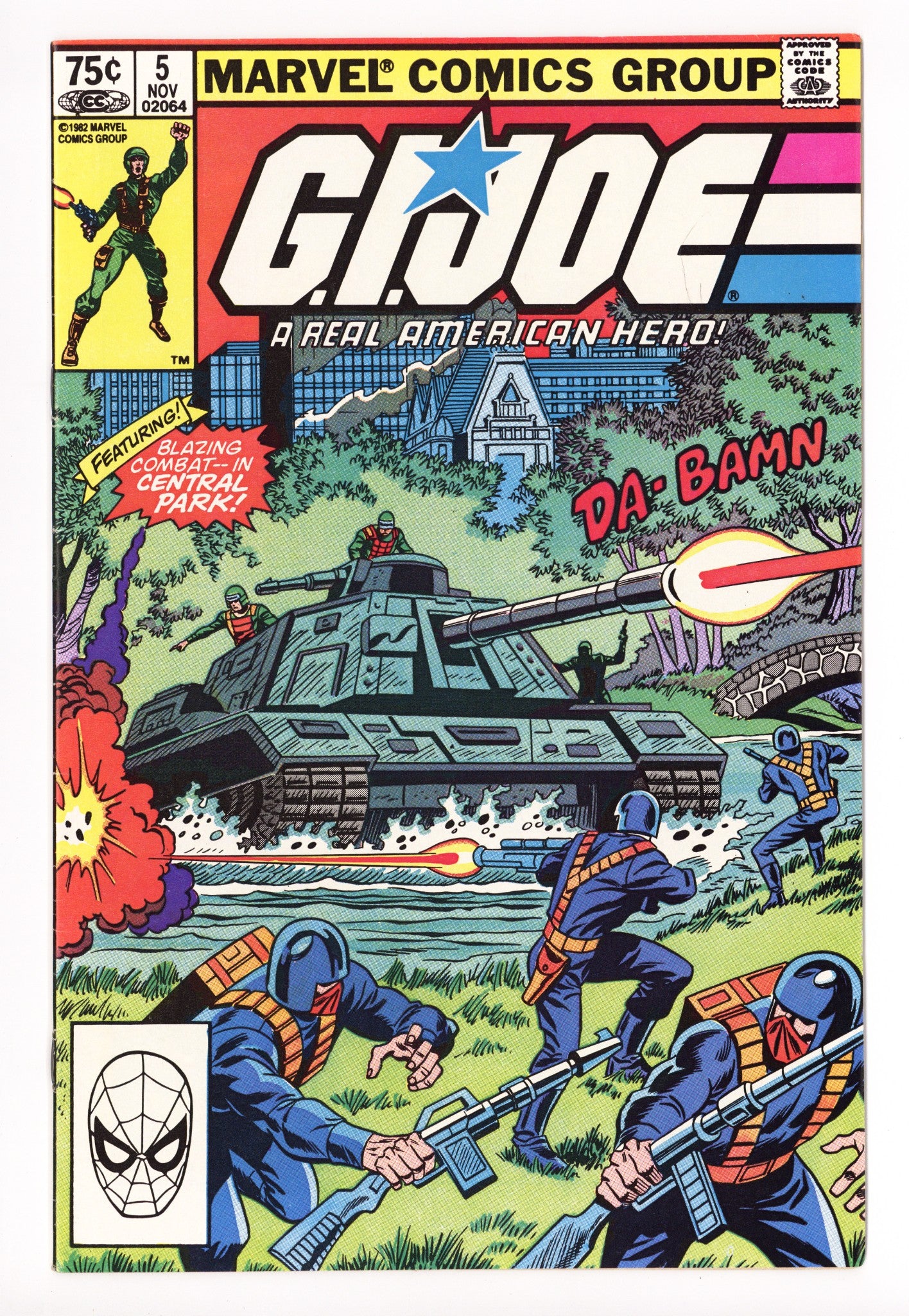 G.I. Joe, A Real American Hero 5 Mid Grade (1982) 2nd Print 