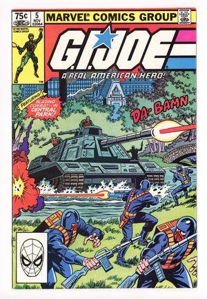 G.I. Joe, A Real American Hero 5 Mid Grade (1982) 2nd Print 