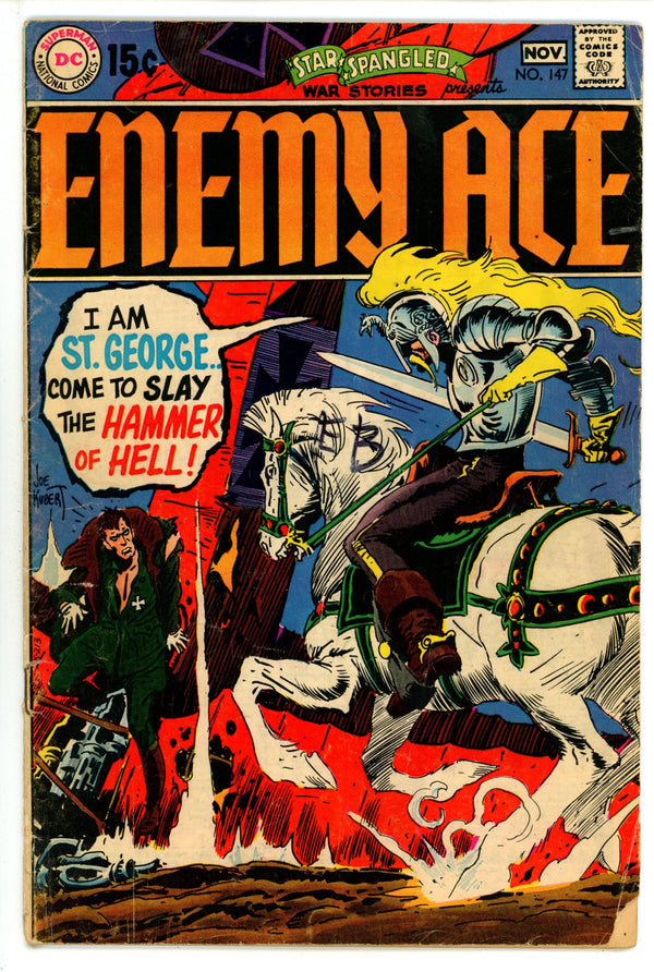 Star Spangled War Stories Vol 1 147 GD/VG (3.0) (1969)