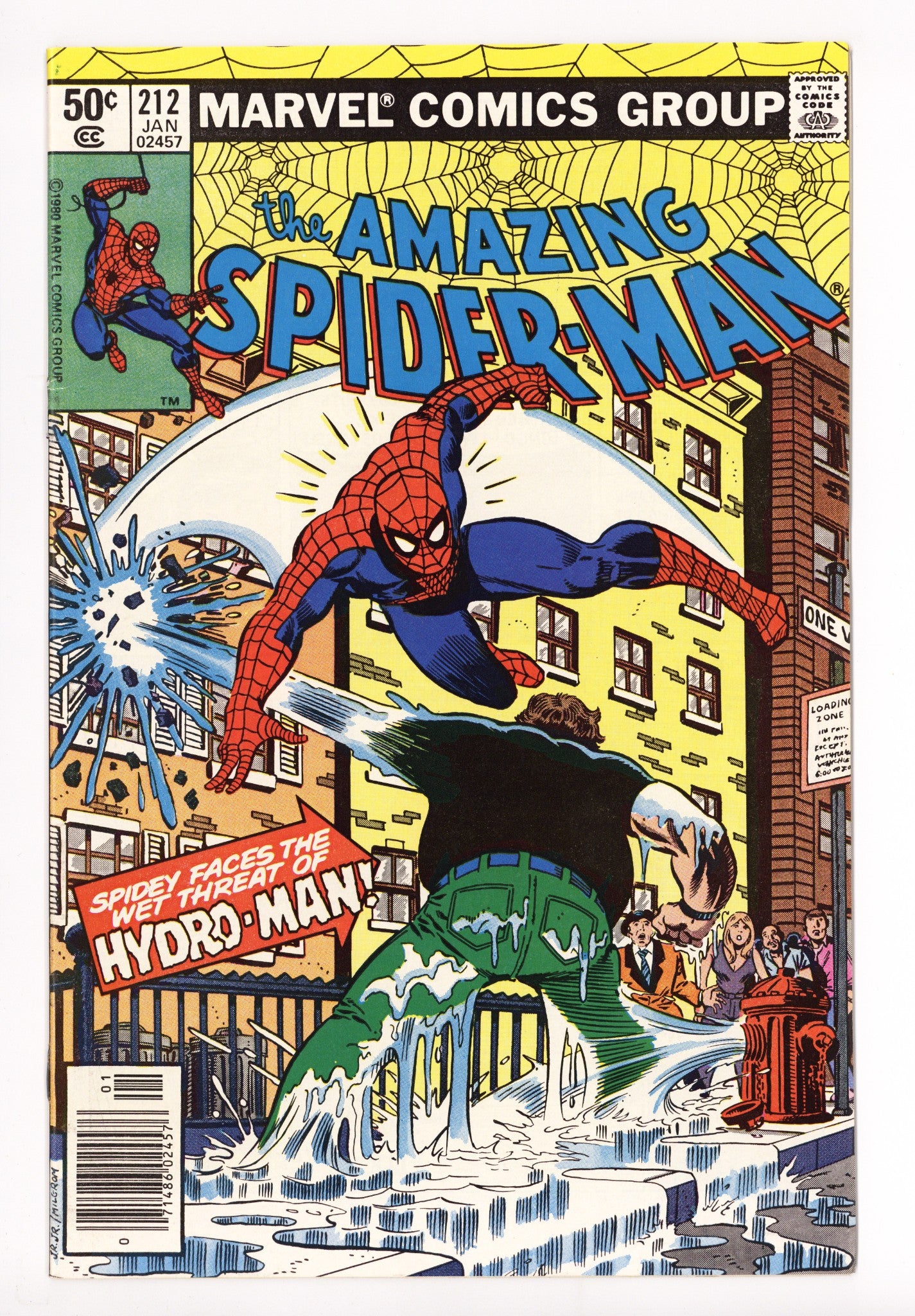 The Amazing Spider-Man Vol 1 212 VF/NM (9.0) (1981) Newsstand 