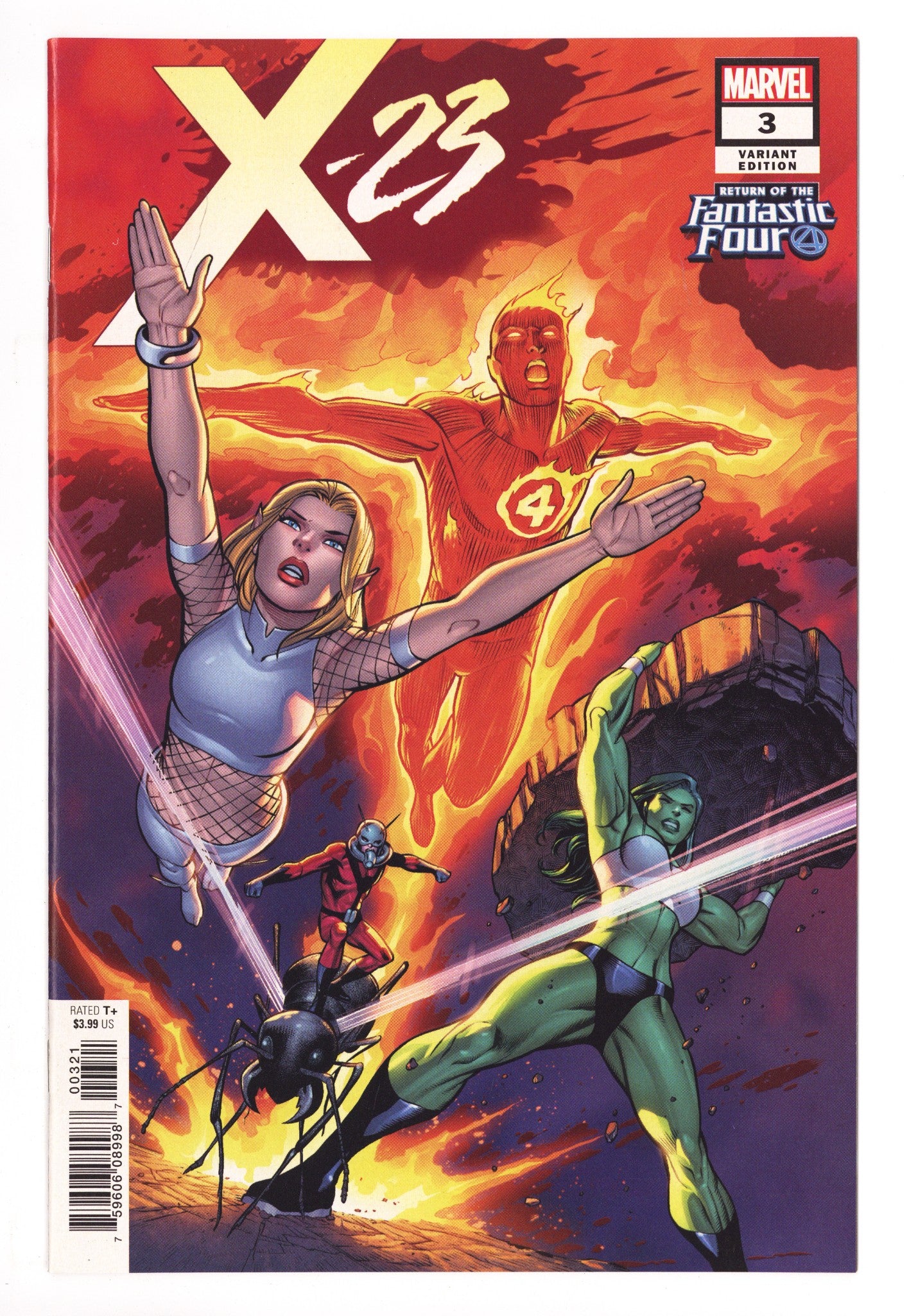 X-23 Vol 4 3 High Grade (2018) Pacheco Variant 