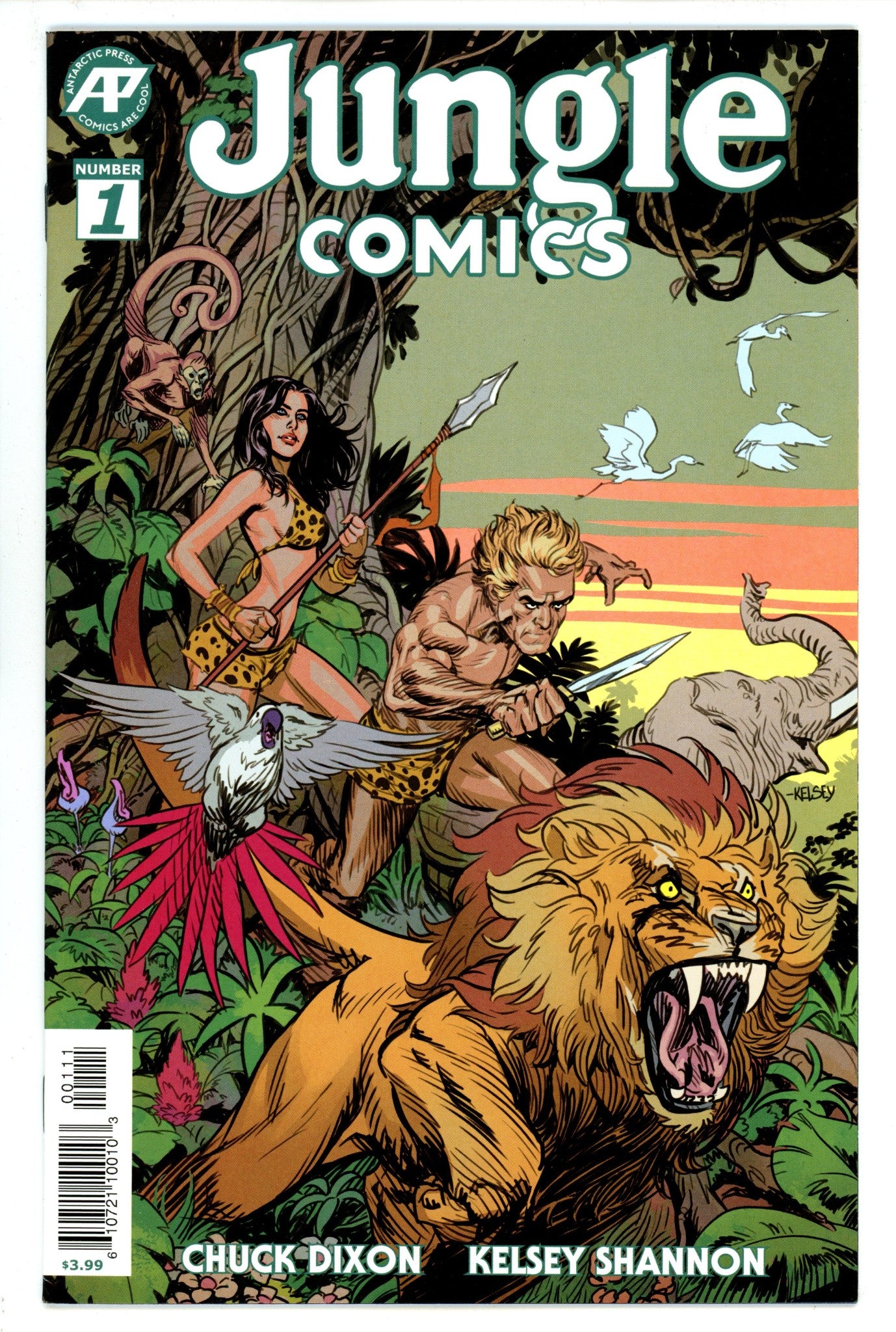 Jungle Comics 1 Mid Grade (2019) 