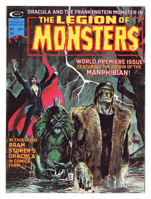 Legion of Monsters Vol 1 1 FN+ (6.5) (1975)
