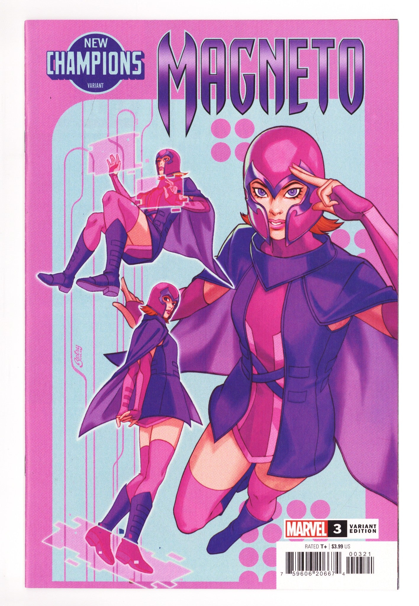 Magneto Vol 4 3 NM (9.4) (2023) Cola New Champions Variant 