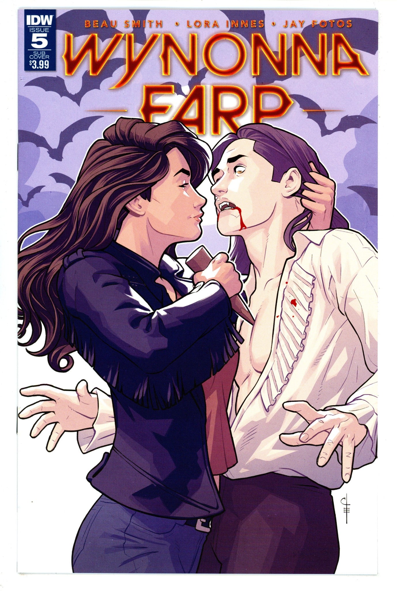 Wynonna Earp Vol 3 5 NM- (9.2) (2016) Evenhuis Variant 