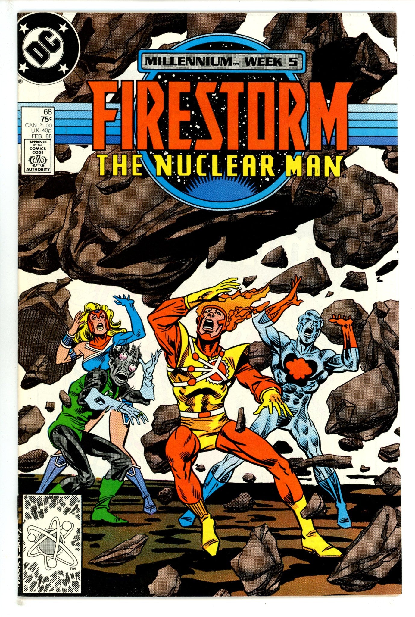 Firestorm the Nuclear Man Vol 2 68 (1988)