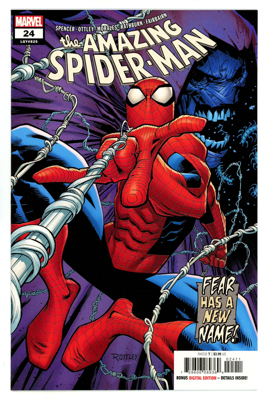 Amazing Spider-Man Vol 5 24 (825)  High Grade  (2019)  