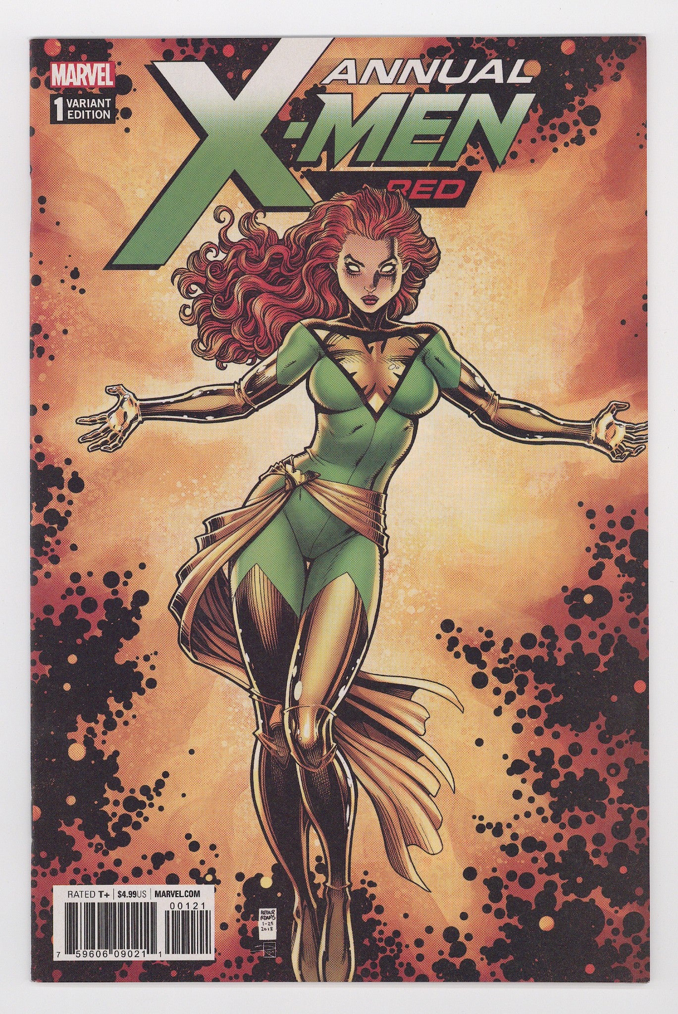 X-Men: Red Annual Vol 1 1 NM- (9.2) (2018) Adams Variant 