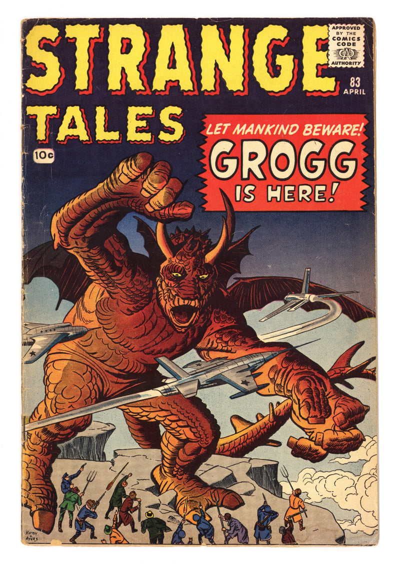 Strange Tales Vol 1 83 VG (4.0) (1961)