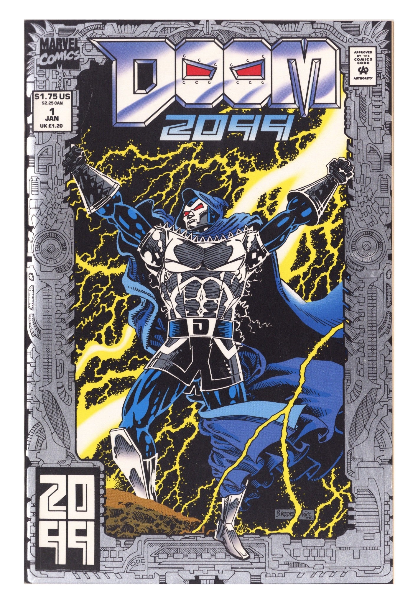 Doom 2099 Vol 1 1 High Grade (1993) 