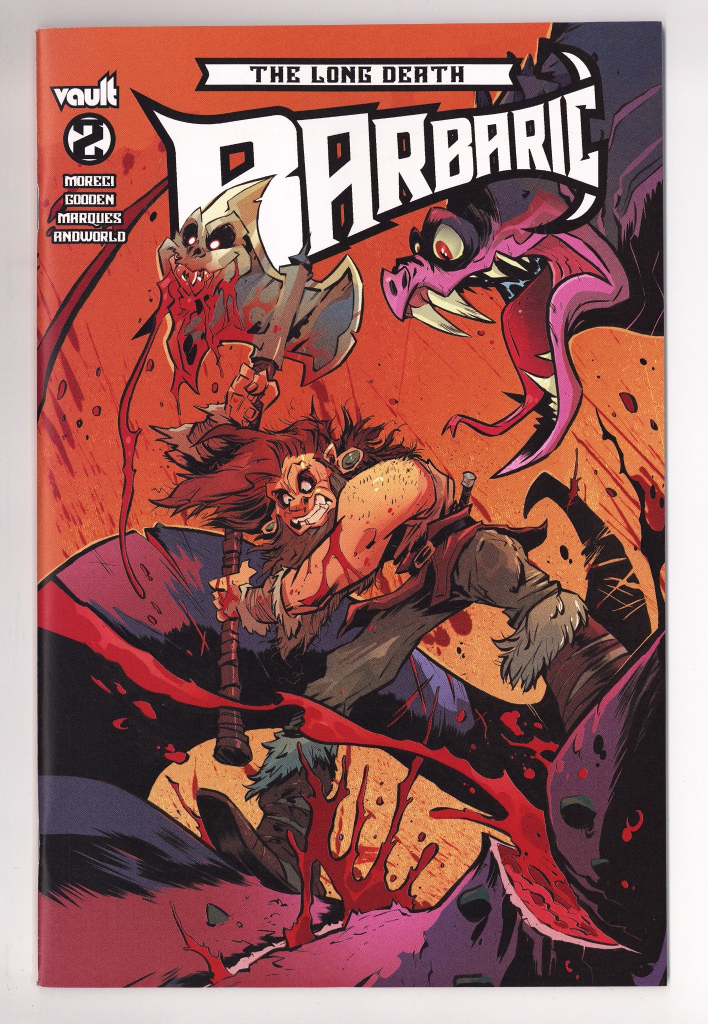 Barbaric The Long Death 2 Bean Incentive NM- (2025)