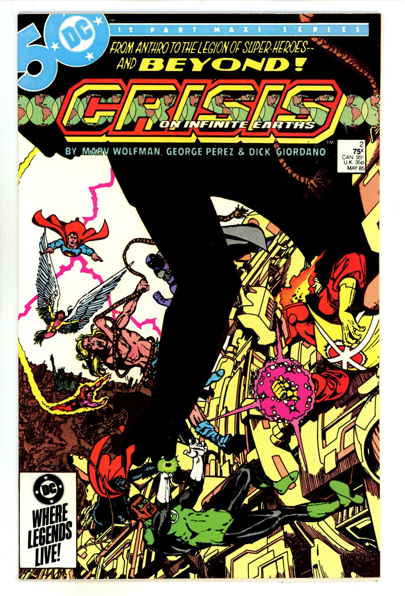 Crisis on Infinite Earths 2 NM- (9.2) (1985) 