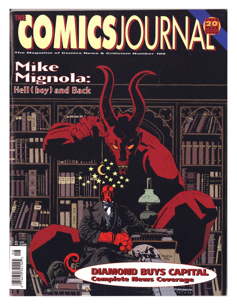 The Comics Journal 189 FN/VF (7.0) (1996) 