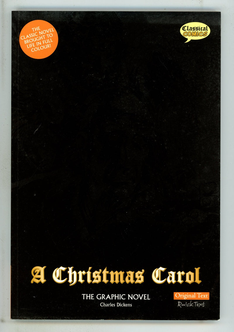 A Christmas Carol: The Graphic Novel Original Text Version TPB Mid Grade (2008) 