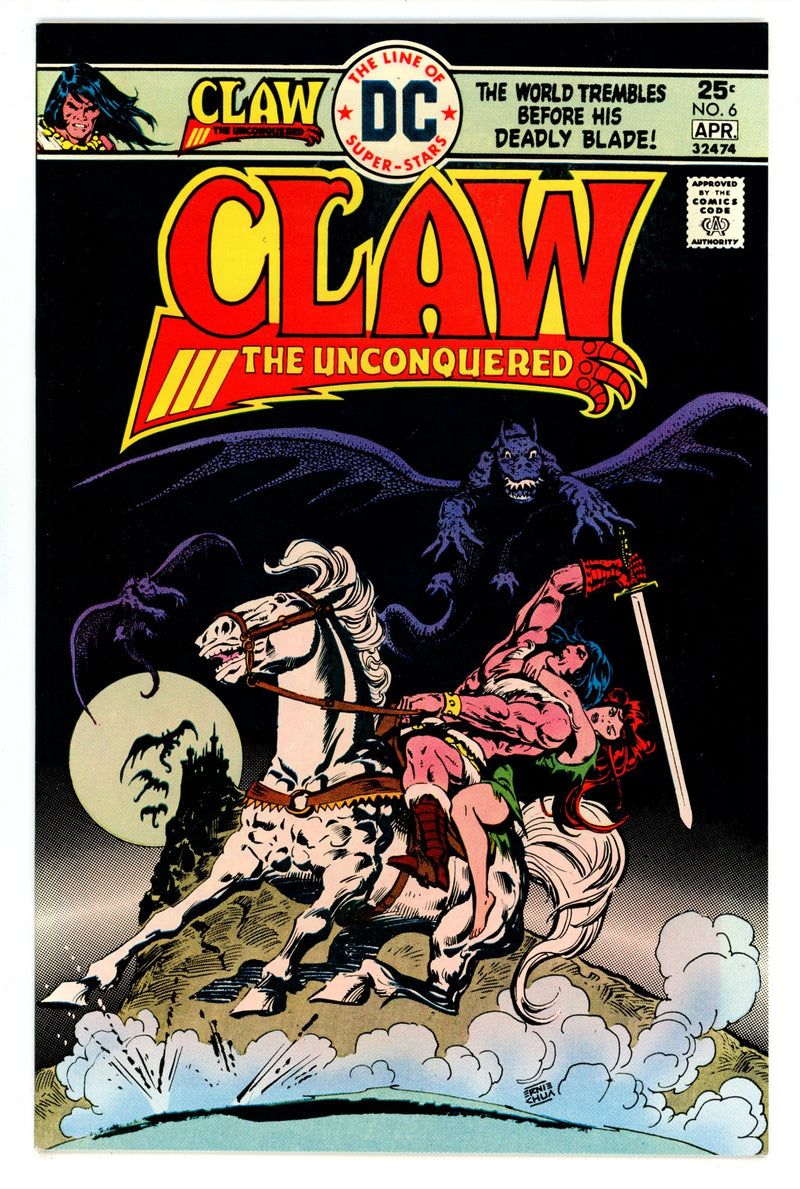 Claw the Unconquered 6 VF+ (8.5) (1976) 