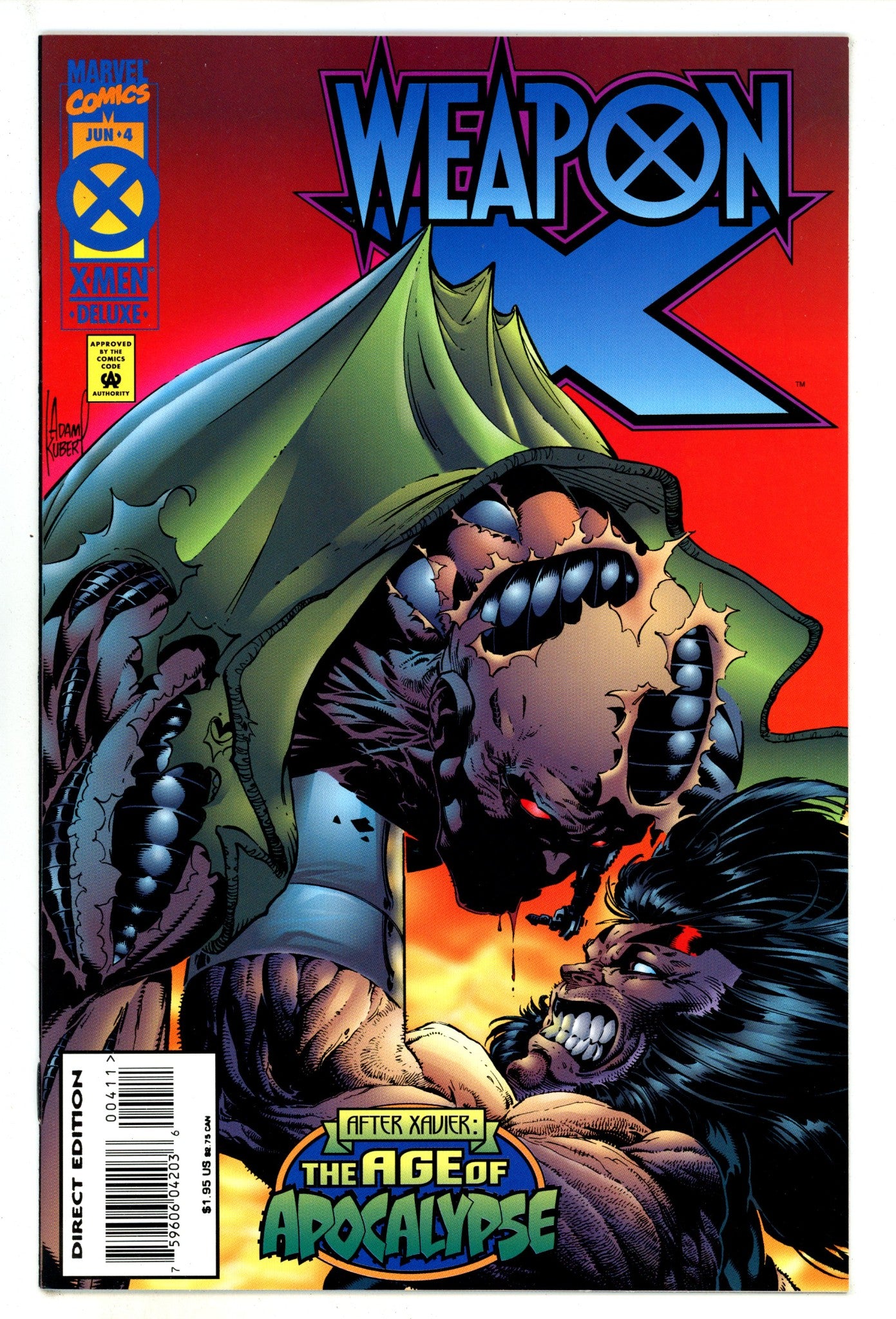 Weapon X Vol 1 4 High Grade (1995) 