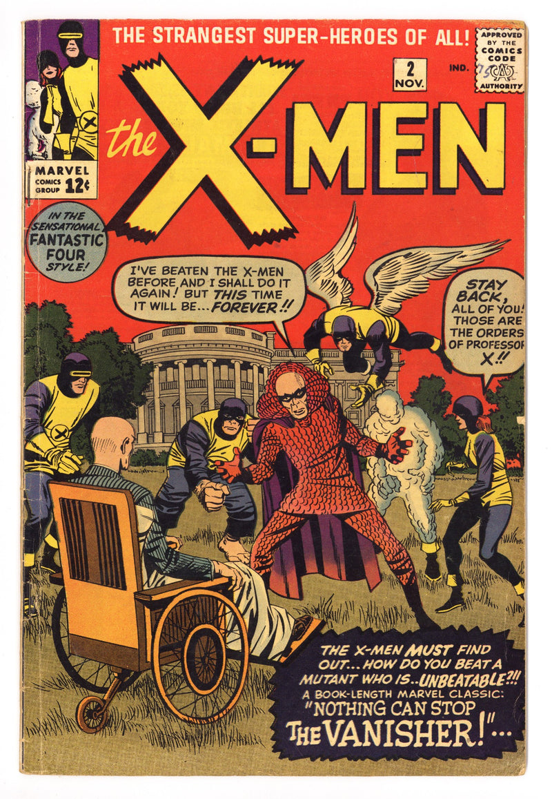 The X-Men Vol 1 2 VG/FN (5.0) (1963) 