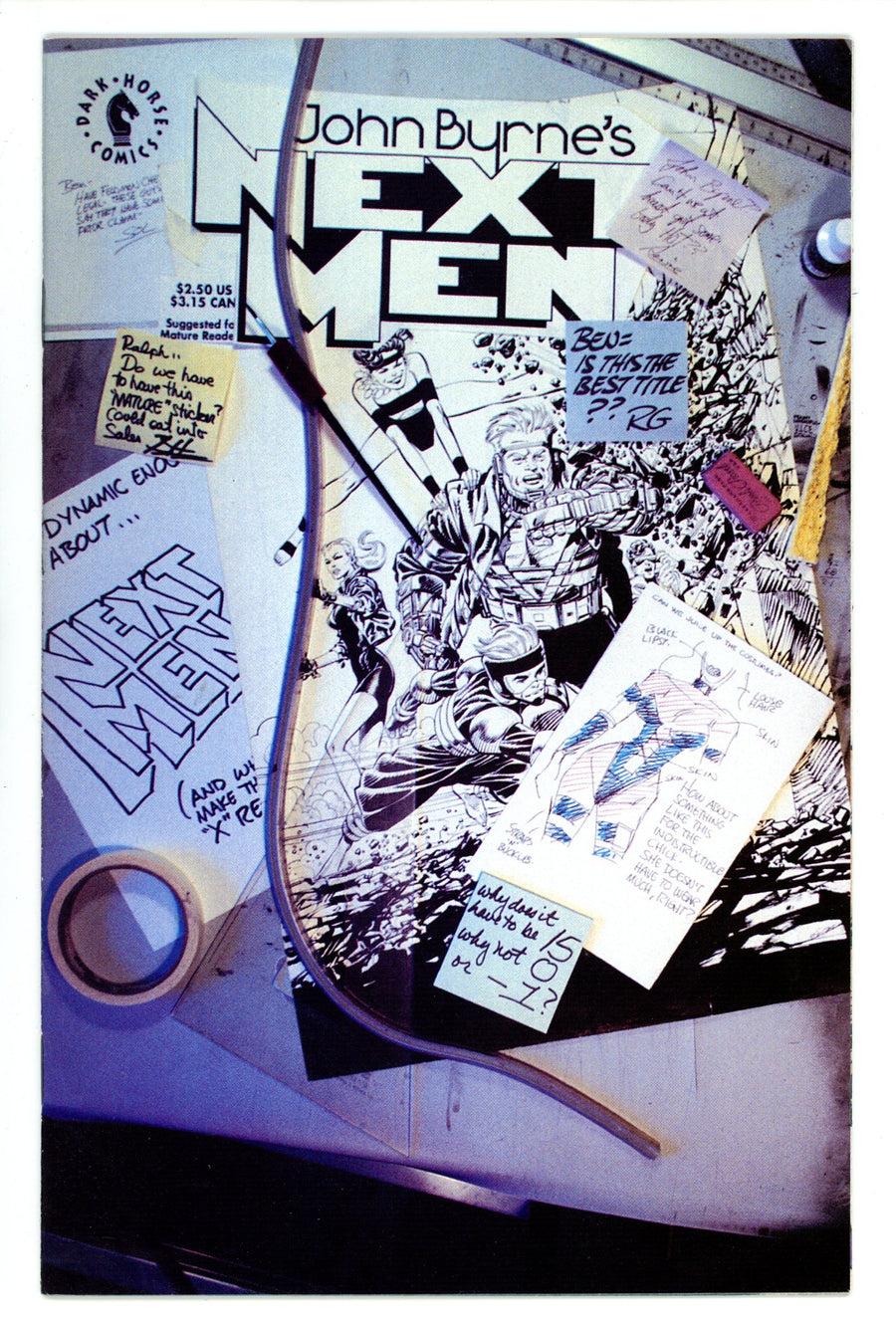 John Byrne's Next Men 15 High Grade (1993) 