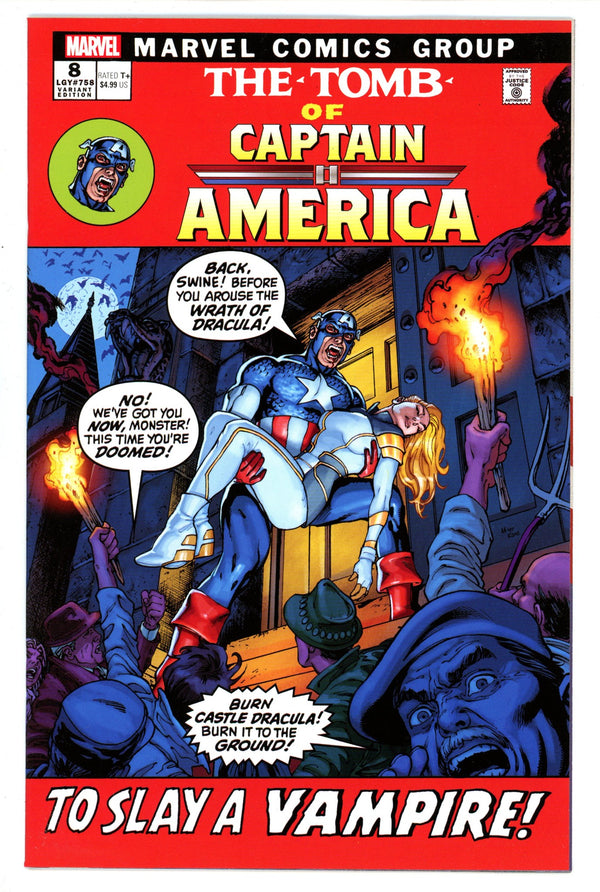 Captain America Vol 11 8 Yardin Variant (2024)