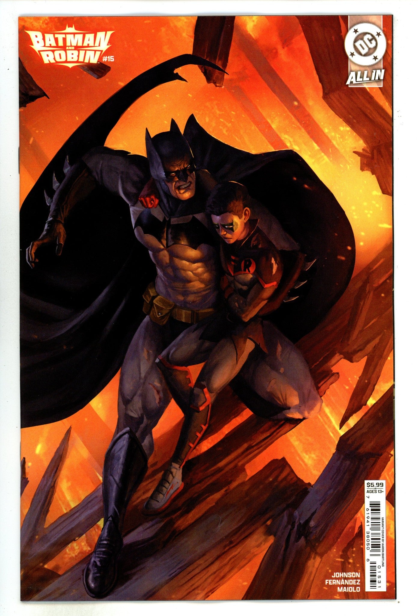 Batman And Robin Vol 3 15 Bartling  Variant   (2024)