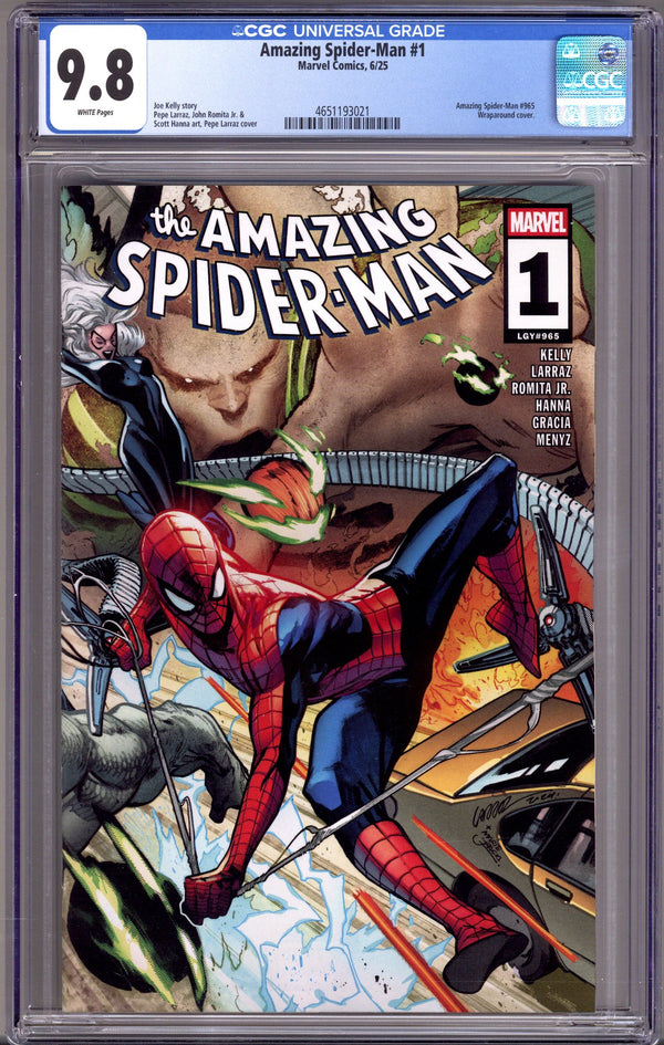 Amazing Spider-Man Vol 7 1 (965) CGC 9.8 (NM/M) (2025)
