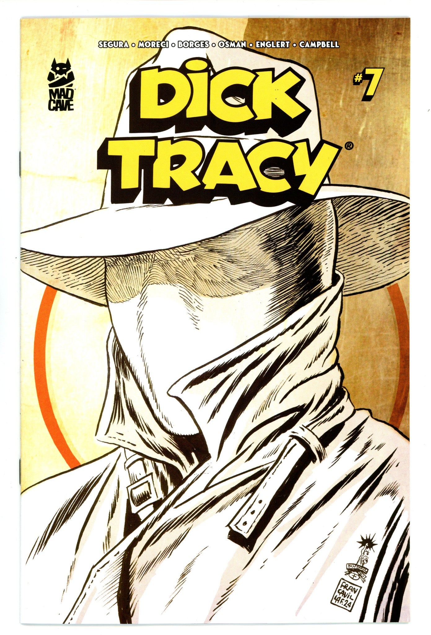 Dick Tracy 7 Francavilla Variant (2025)