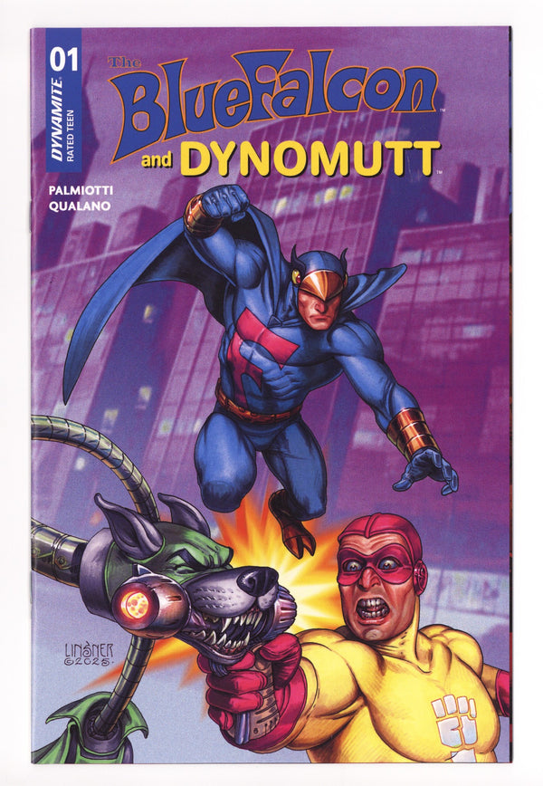 Blue Falcon & Dynomutt 1 Linsner Variant (2025)