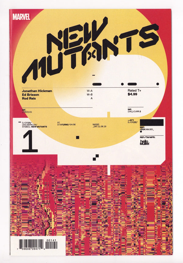 New Mutants Vol 4 1 High Grade (2020) Muller Incentive Variant