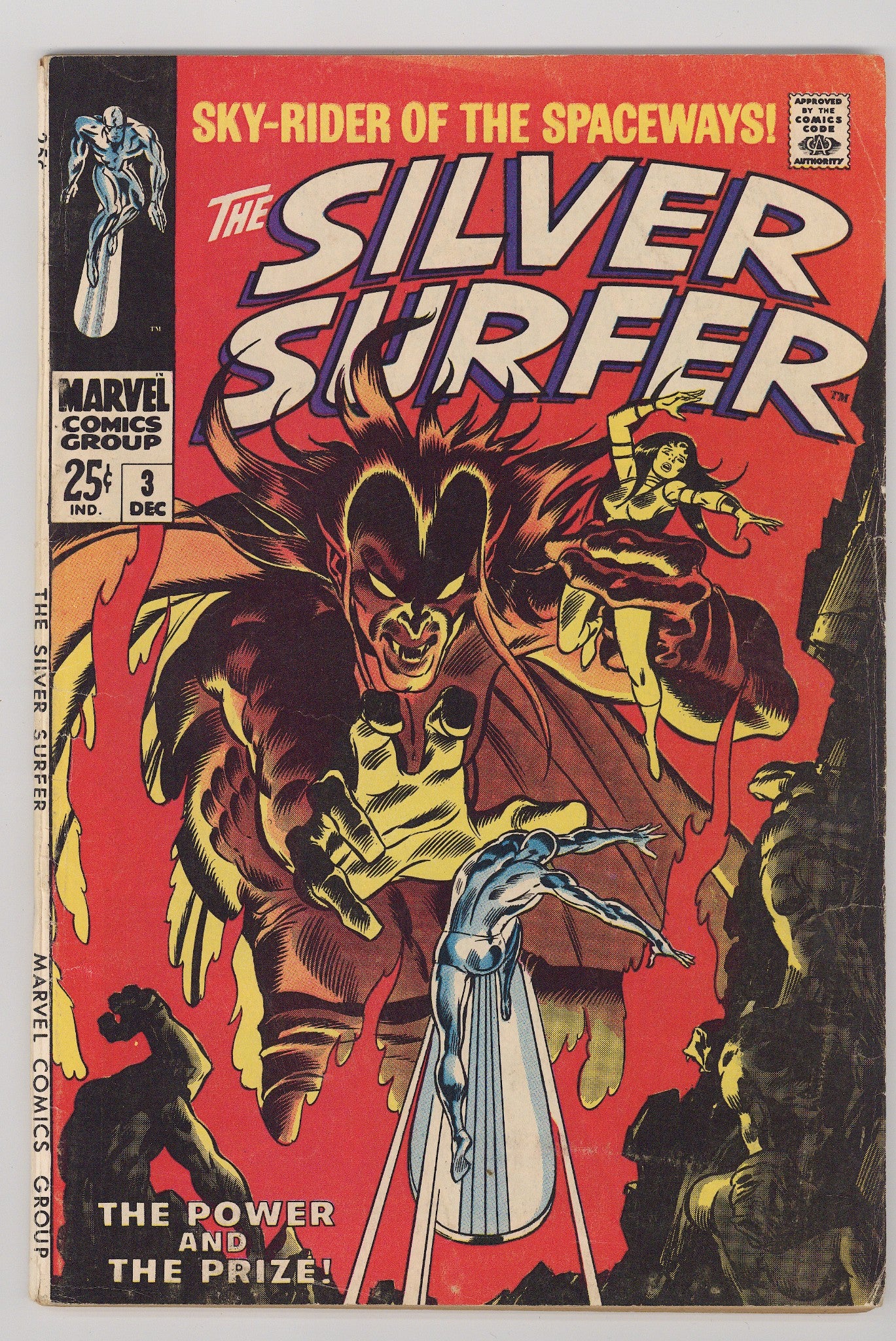 The Silver Surfer Vol 1 3 VG/FN (5.0) (1968) 